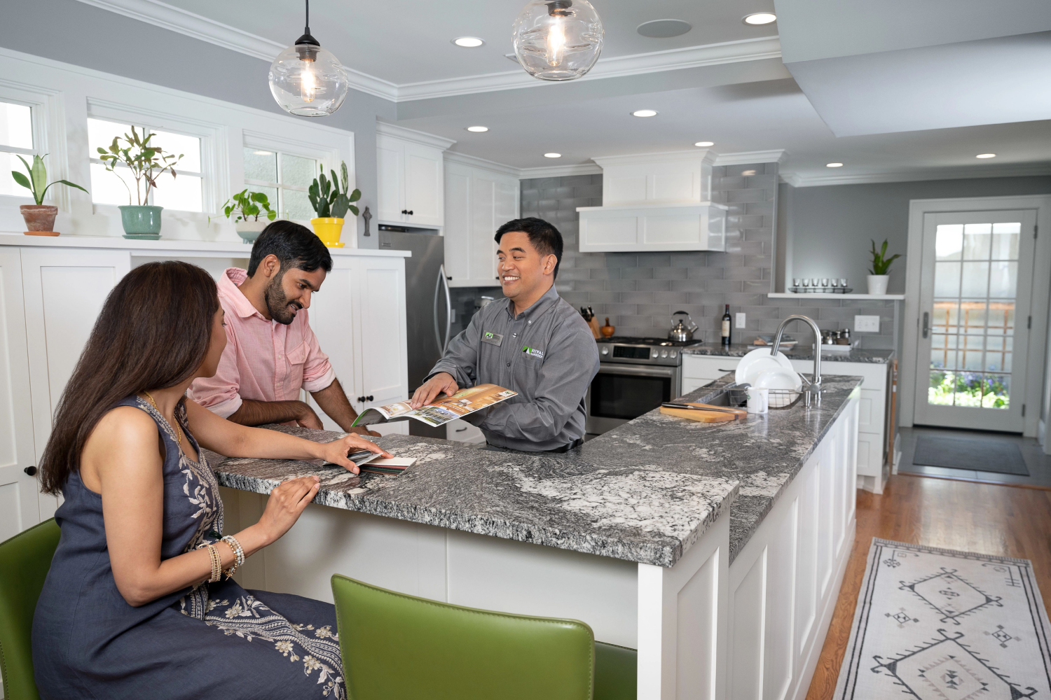 Renewal by Andersen in home consultation